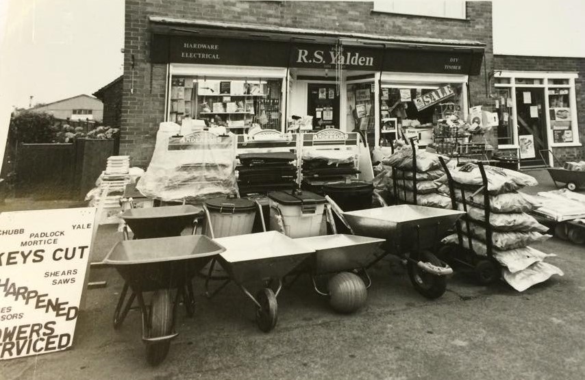 Yalden History Outside Store