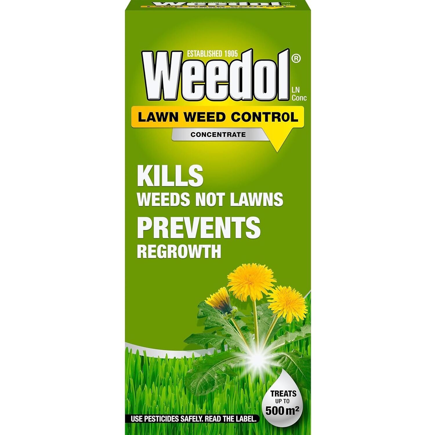 Weedol Lawn Weedkiller Concentrate 1L