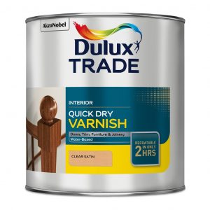 Dulux Trade Q/D Varnish Clear Satin 2.5L