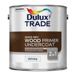 Dulux Trade Q/D Wood Primer U/Coat White 2.5L