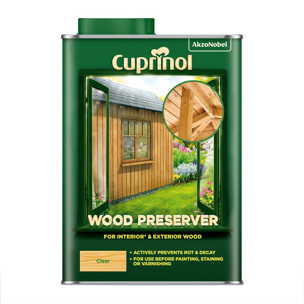 Cuprinol Wood Preserver Clear 1L