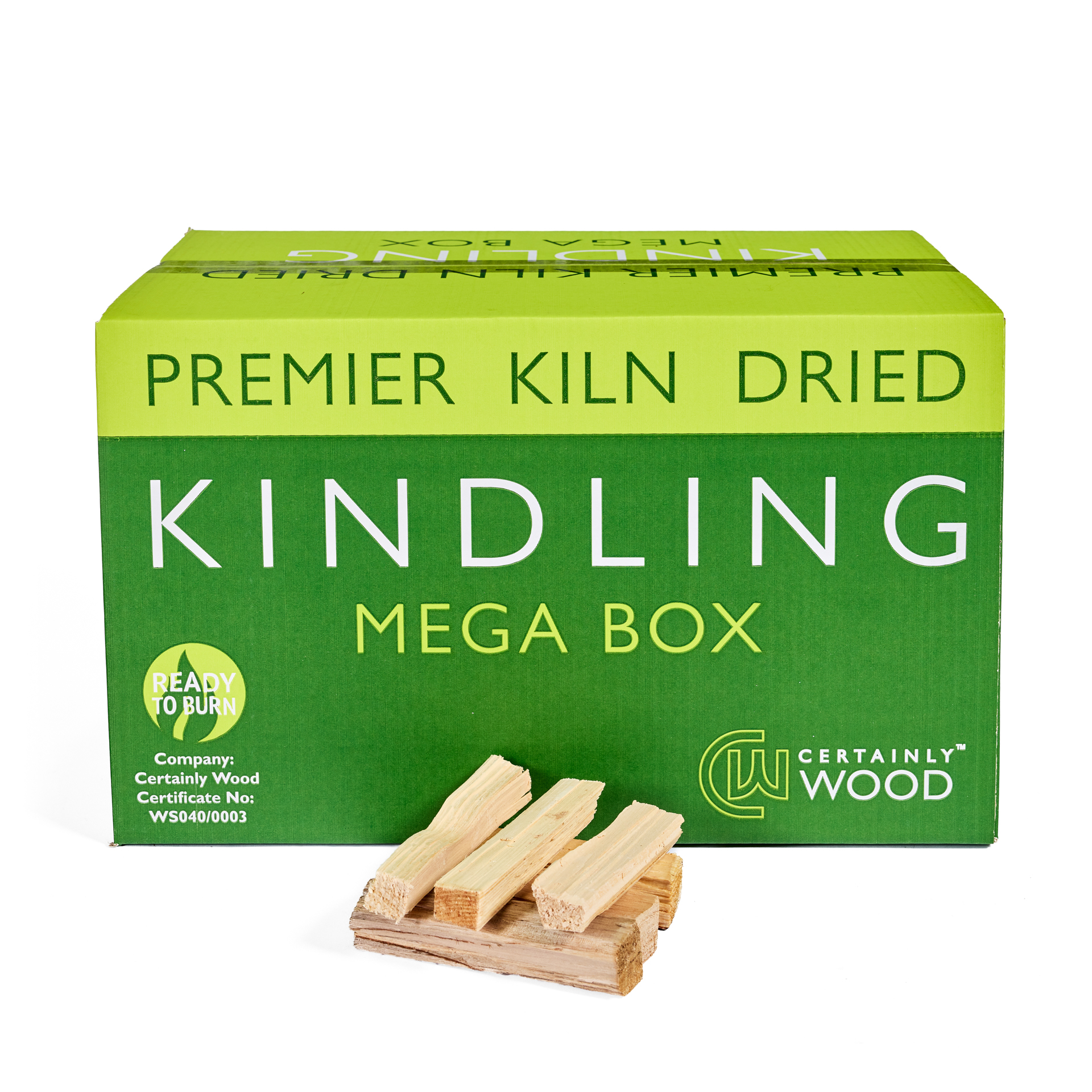 CW Kiln Dried Kindling Mega Box 10kg