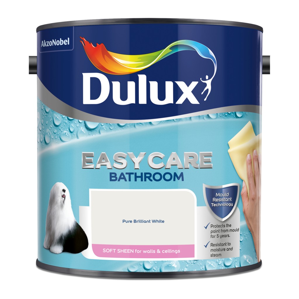 Dulux Easycare Bathroom Soft Sheen 2.5L PBW