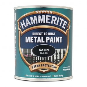 Direct to Rust Satin Finish Black 750ml
