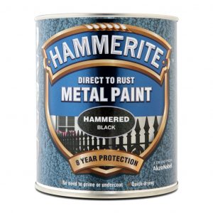 Direct to Rust Hammered Finish Black 750ml