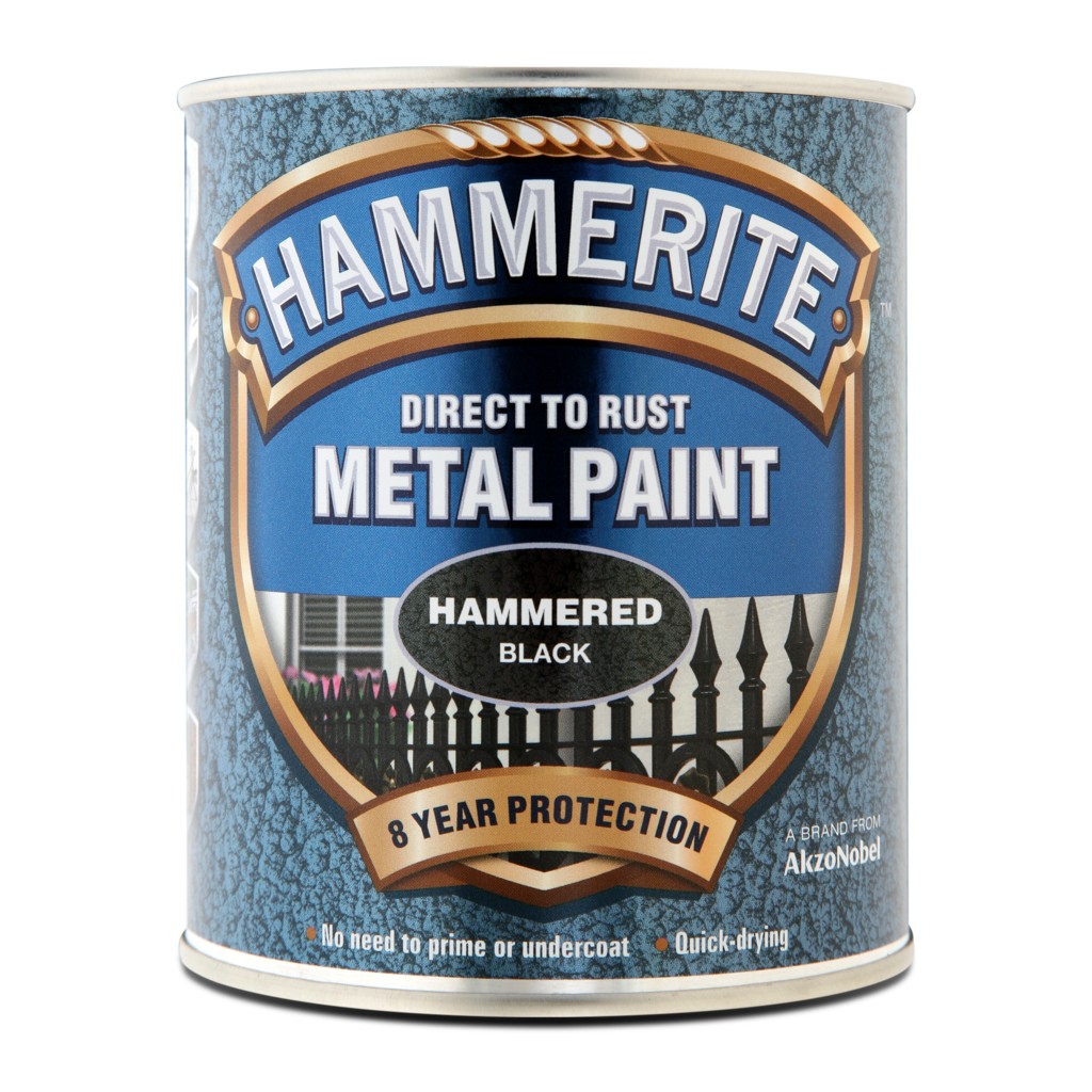Direct to Rust Hammered Finish Black 750ml