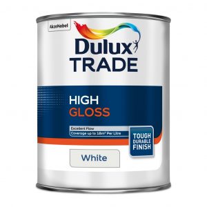Dulux Trade Gloss White 1L