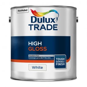 Dulux Trade Gloss White 2.5L