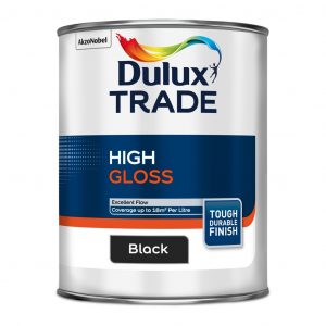 Dulux Trade Gloss Black 1L