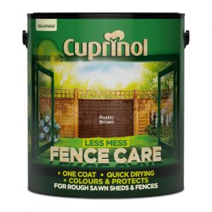 Less Mess Fence Care Rustic Brown 6L
