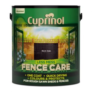Less Mess Fence Care Rich Oak 6L