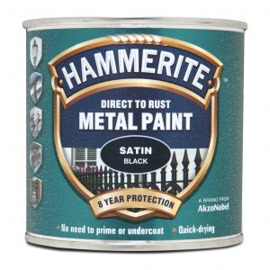 Direct to Rust Satin Finish Black 250ml