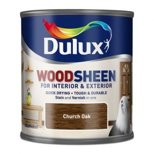 Dulux Woodsheen Church Oak 250ml
