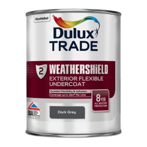 Dulux Trade W/Shield Ext. Undercoat Dark Grey 1L