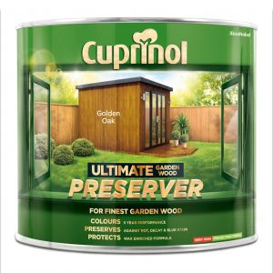 Cuprinol Garden Wood Preserver Golden Oak 1L