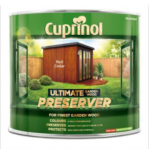Cuprinol Garden Wood Preserver Red Cedar 1L