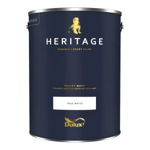 Dulux Trade Heritage Matt True White 5L