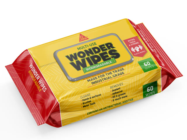 Wonder Wipe Biodegradeable (60)