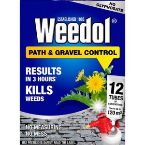 Weedol Path & Gravel Tubes (12) No Glyphosphate